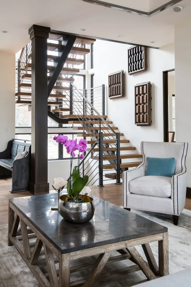 Contemporary Rustic Home by Living Stone Design + Build - Photo 36