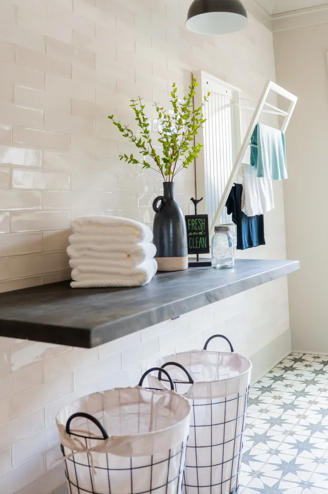 Contemporary Farmhouse Laundry Space by Bret Franks Construction, Inc. - Photo 2