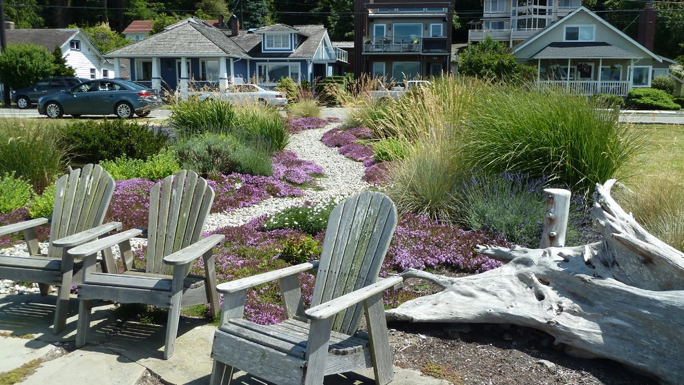 Coan Waterfront Landscape, Camano Island, WA by Lankford Associates Landscape Architects - Photo 14