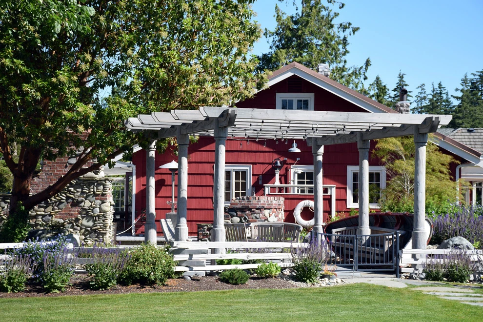 Camano Cama High Bluff Residence by Lankford Associates Landscape Architects - Photo 9