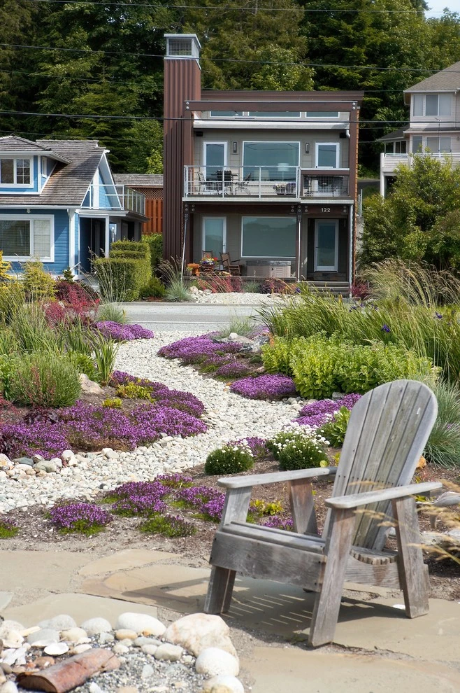 Coan Waterfront Landscape, Camano Island, WA by Lankford Associates Landscape Architects - Photo 7