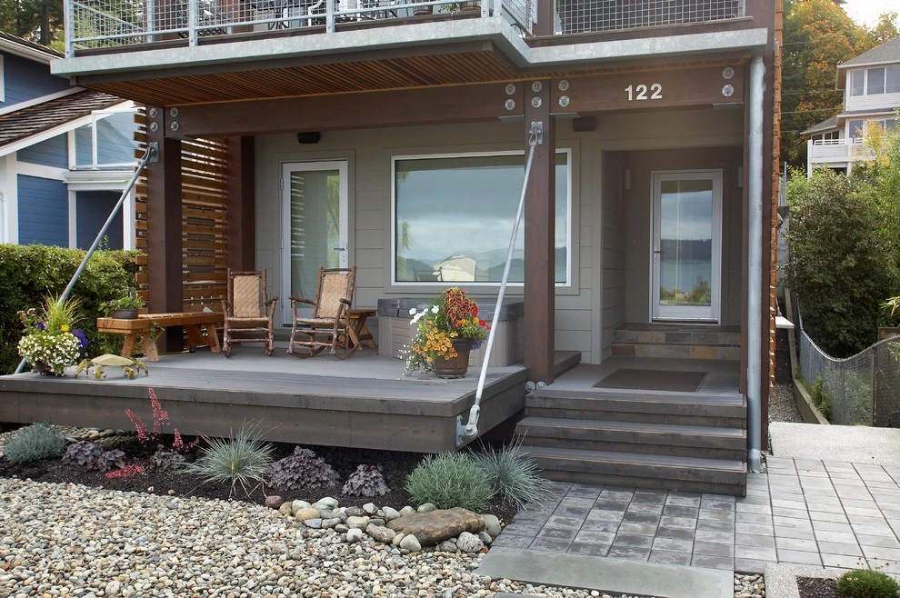 Coan Waterfront Landscape, Camano Island, WA by Lankford Associates Landscape Architects - Photo 13
