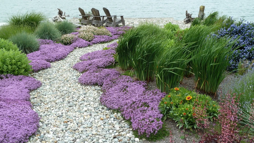Coan Waterfront Landscape, Camano Island, WA by Lankford Associates Landscape Architects - Photo 11
