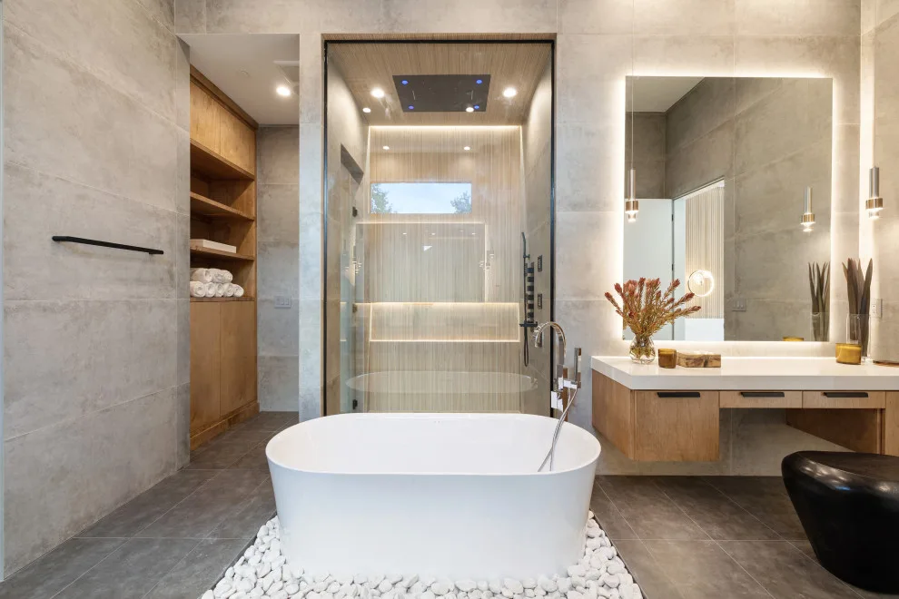 Contemporary Interior Design Tailored Home Construction by JoJo Wong Design And Build - Photo 14