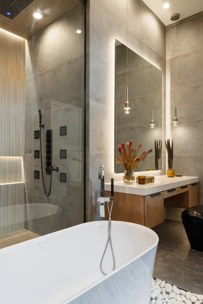 Contemporary Interior Design Tailored Home Construction by JoJo Wong Design And Build - Photo 11