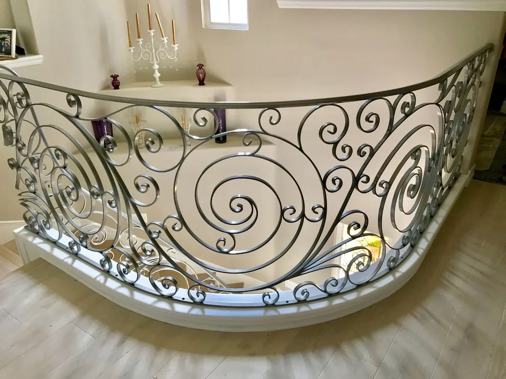 Contemporary Interior Railings by Naddour's Custom Metalworks/Baltic Iron Doors - Photo 3