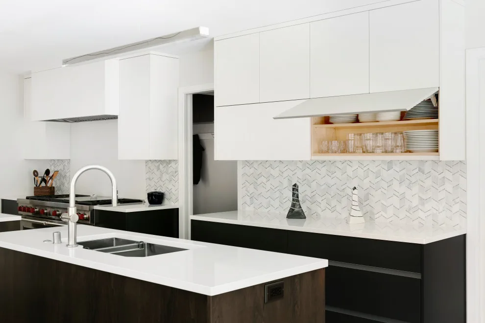Contemporary Kitchen Renovation by Bluestem Remodeling - Photo 6