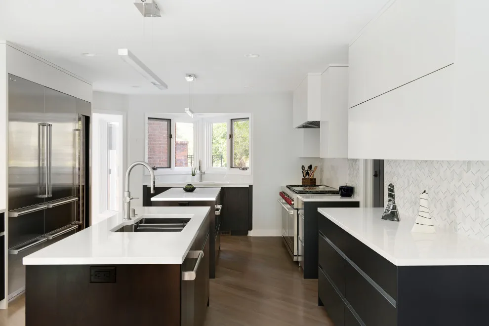 Contemporary Kitchen Renovation by Bluestem Remodeling - Photo 4