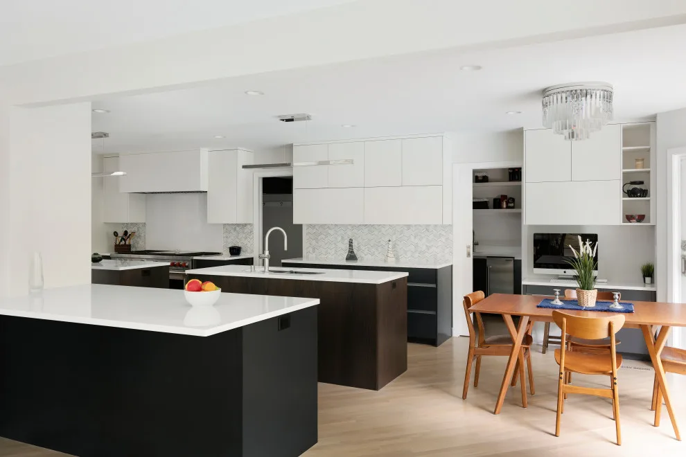 Contemporary Kitchen Renovation by Bluestem Remodeling - Photo 2