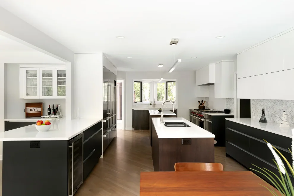 Contemporary Kitchen Renovation by Bluestem Remodeling - Photo 7