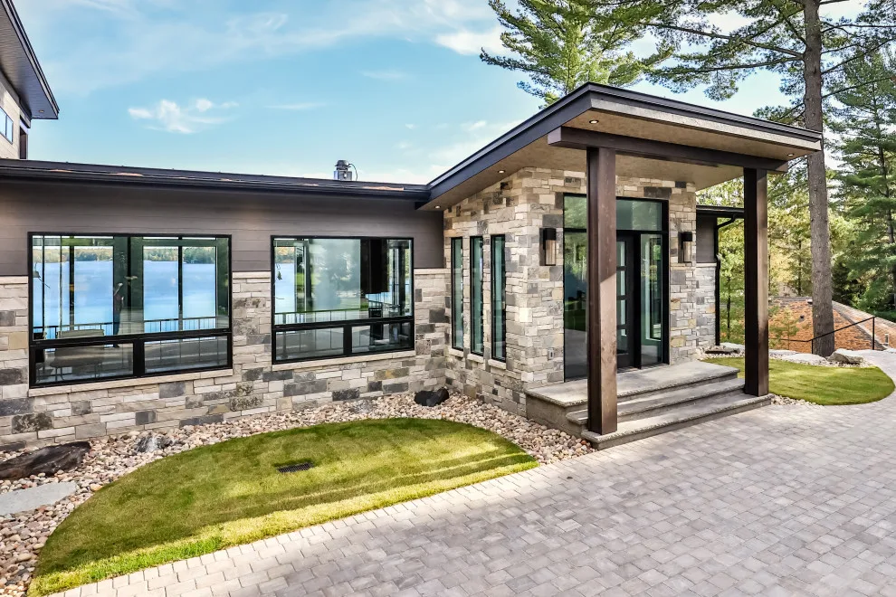 Contemporary Lakeside Retreat by Schultz Building Inc - Photo 24