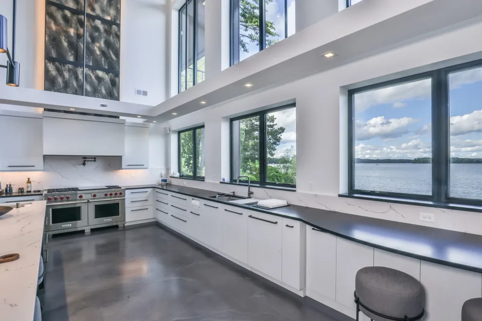 Contemporary Lakeside Retreat by Schultz Building Inc - Photo 43