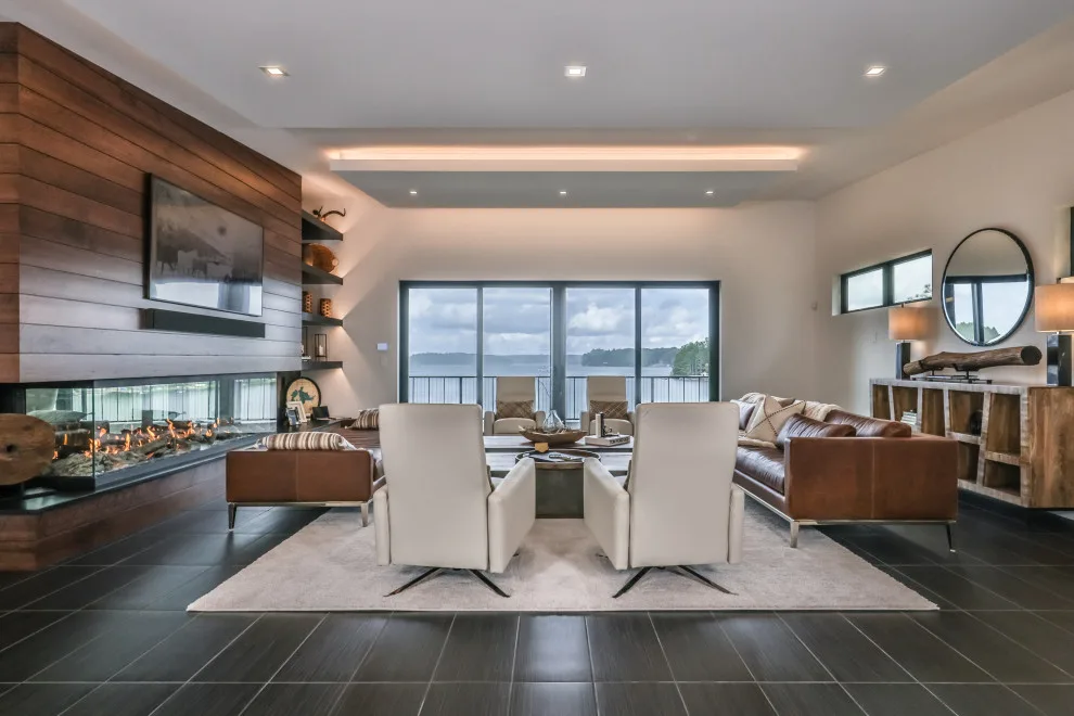 Contemporary Lakeside Retreat by Schultz Building Inc - Photo 5
