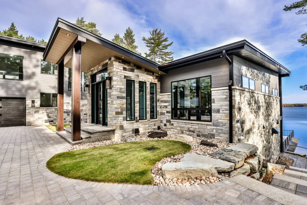 Contemporary Lakeside Retreat by Schultz Building Inc - Photo 6