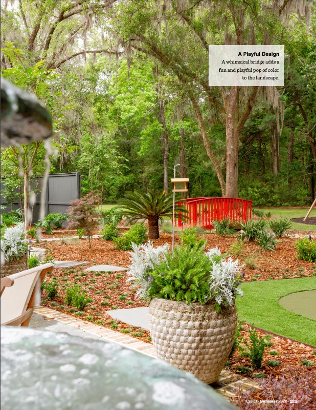 Featured in Charleston Home + Design Summer 2022 by Linda Greenberg Landscape & Design, LLC - Photo 3