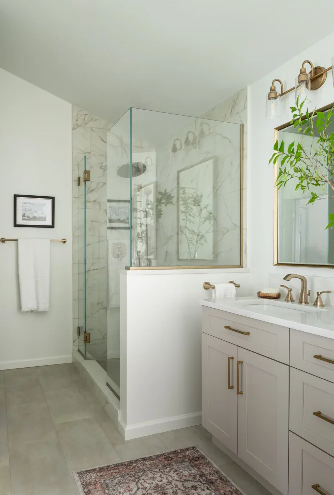 Contemporary Luxury Bathroom by Dana King Design Build Remodeling - Photo 3