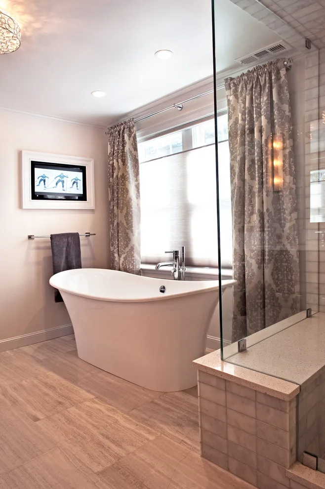 Contemporary Luxury Bathroom by Refined Renovations & Refined Home - Photo 2