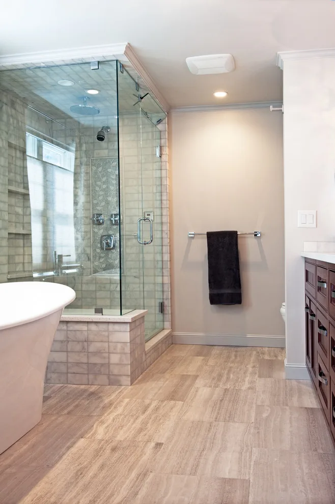 Contemporary Luxury Bathroom by Refined Renovations & Refined Home - Photo 4