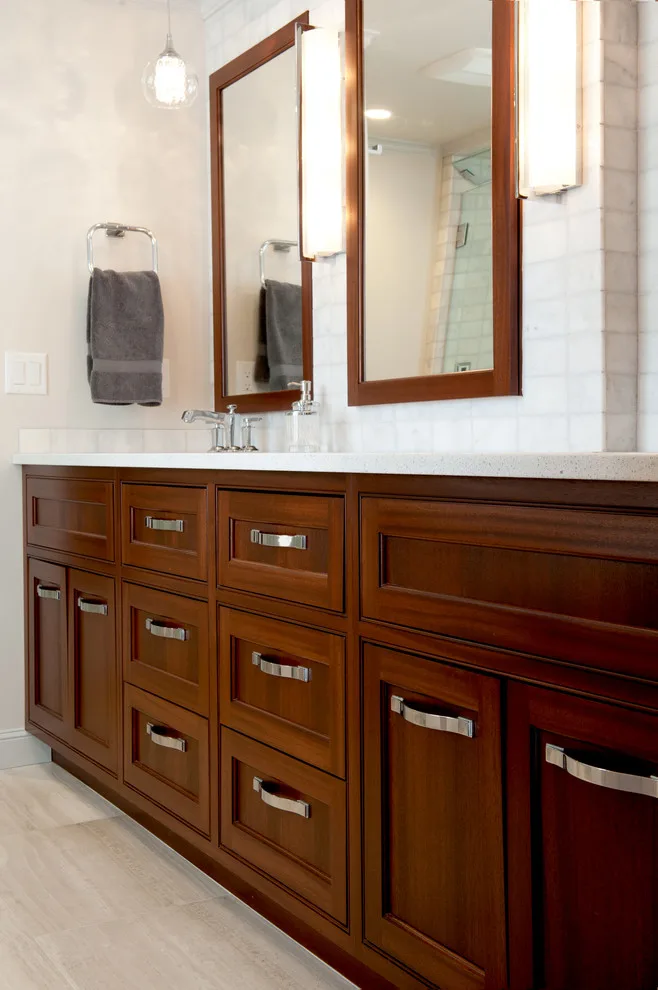 Contemporary Luxury Bathroom by Refined Renovations & Refined Home - Photo 3