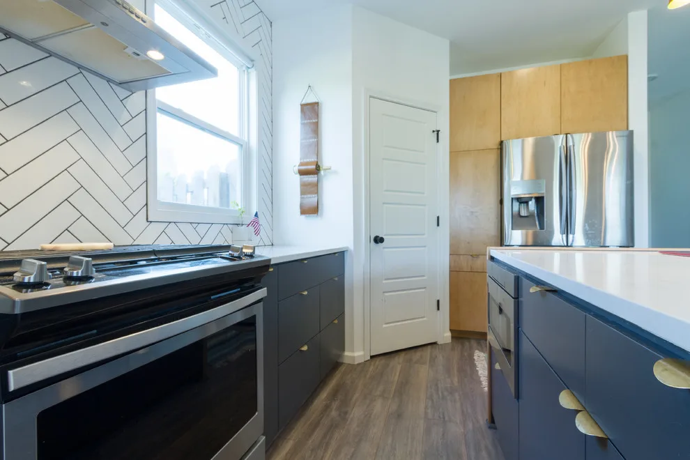 Contemporary Nordic Kitchen Design by Mi-Kin Creations, Inc. - Photo 9