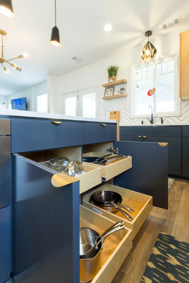 Contemporary Nordic Kitchen Design by Mi-Kin Creations, Inc. - Photo 6