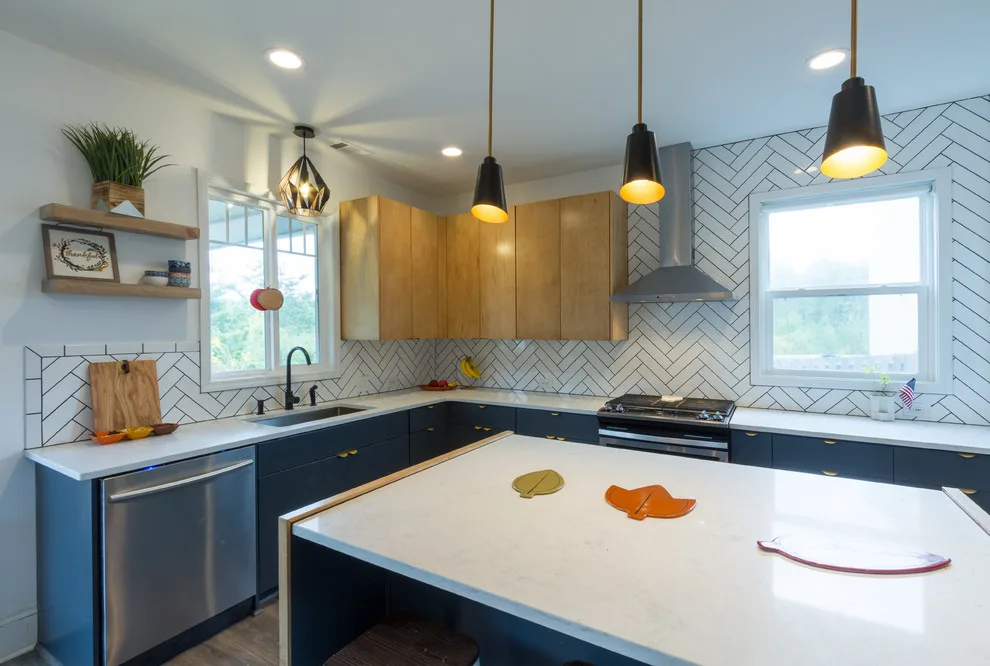 Contemporary Nordic Kitchen Design by Mi-Kin Creations, Inc. - Photo 13