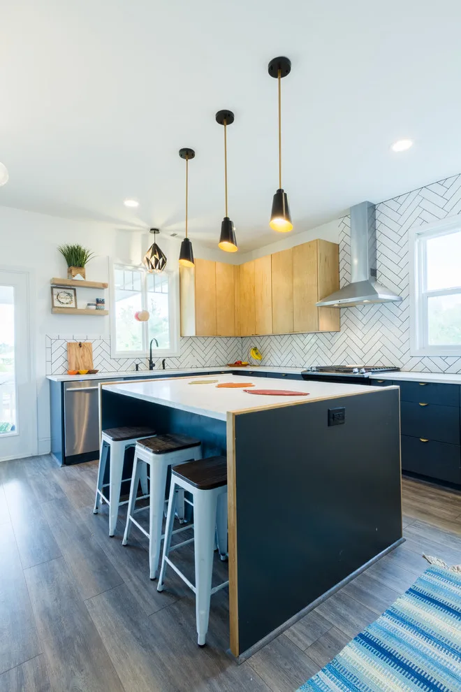Contemporary Nordic Kitchen Design by Mi-Kin Creations, Inc. - Photo 16