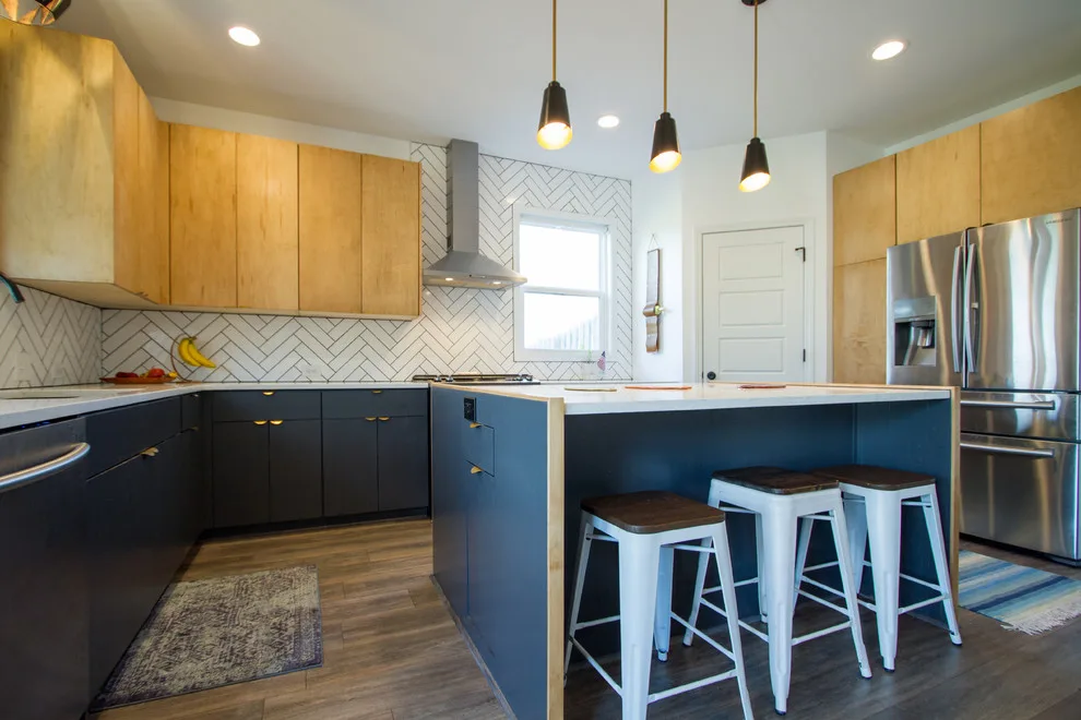 Contemporary Nordic Kitchen Design by Mi-Kin Creations, Inc. - Photo 4