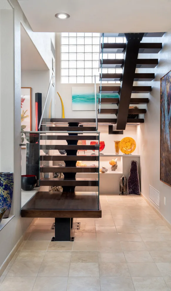 Contemporary Stairway by Desert Earth And Wood, LLC - Photo 4
