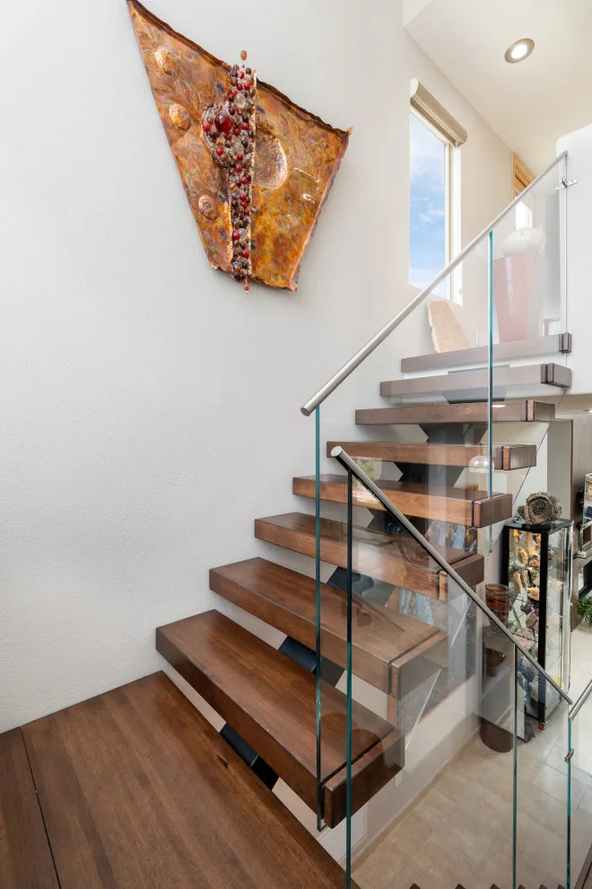 Contemporary Stairway by Desert Earth And Wood, LLC - Photo 5