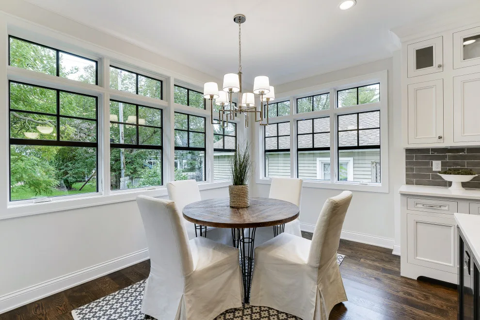 Contemporary Stucco Tudor by TRIO Design And Build - Photo 9