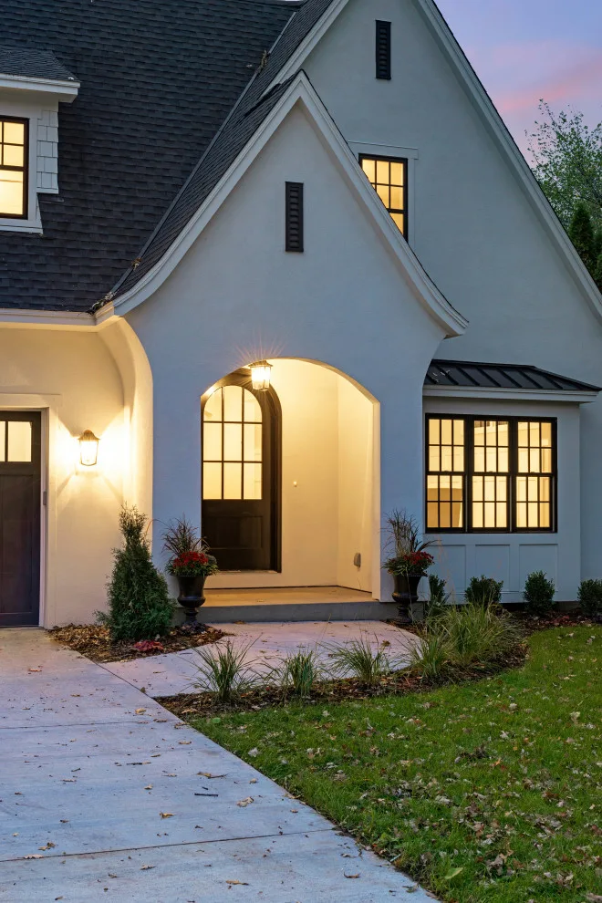 Contemporary Stucco Tudor by TRIO Design And Build - Photo 10