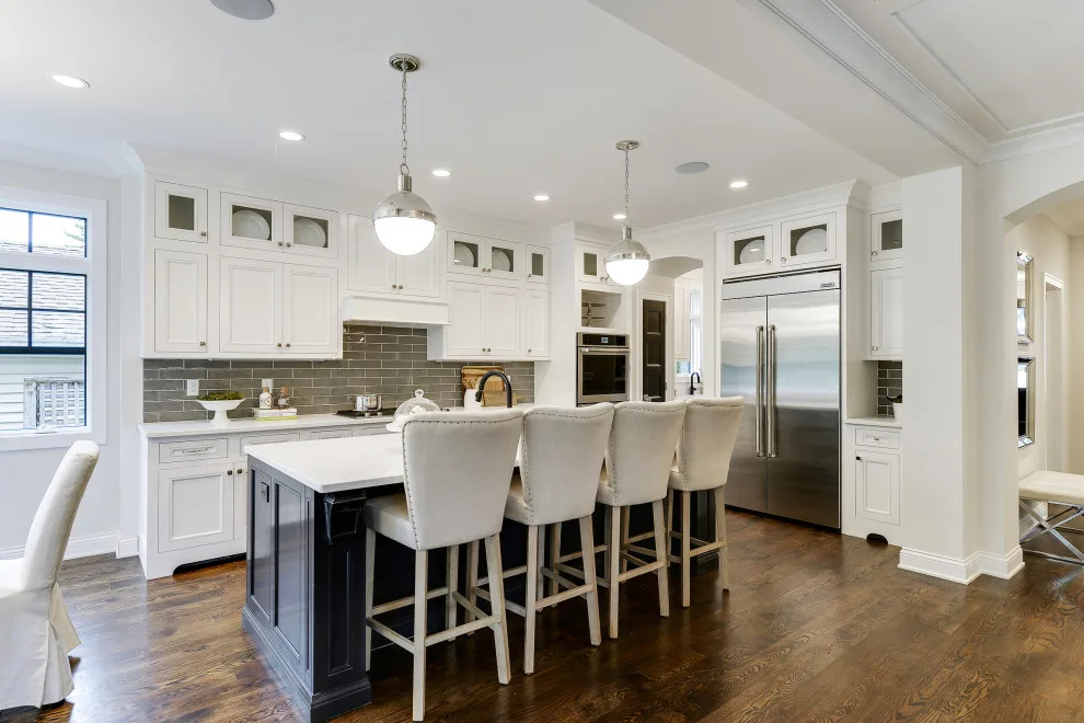 Contemporary Stucco Tudor by TRIO Design And Build - Photo 22