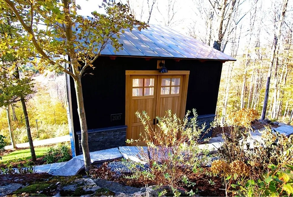 Contemporary Timber Frame Workshop by Davis Frame Company - Photo 3