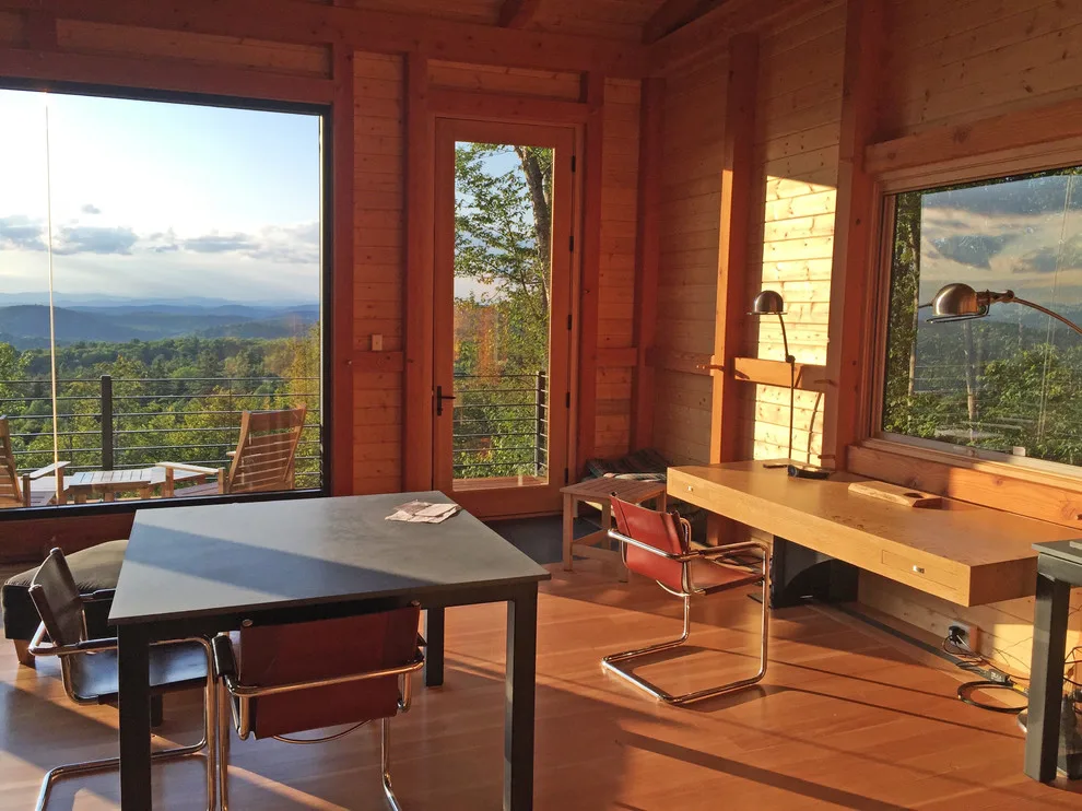 Contemporary Timber Frame Workshop by Davis Frame Company - Photo 5
