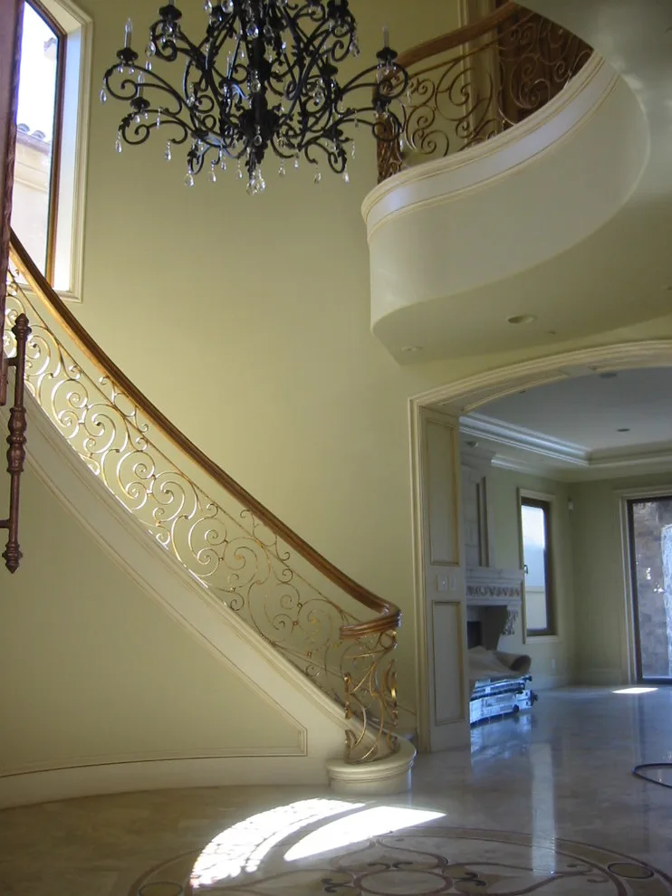 Monarch Beach Custom Ironwork and Chandelier by Naddour's Custom Metalworks/Baltic Iron Doors - Photo 13