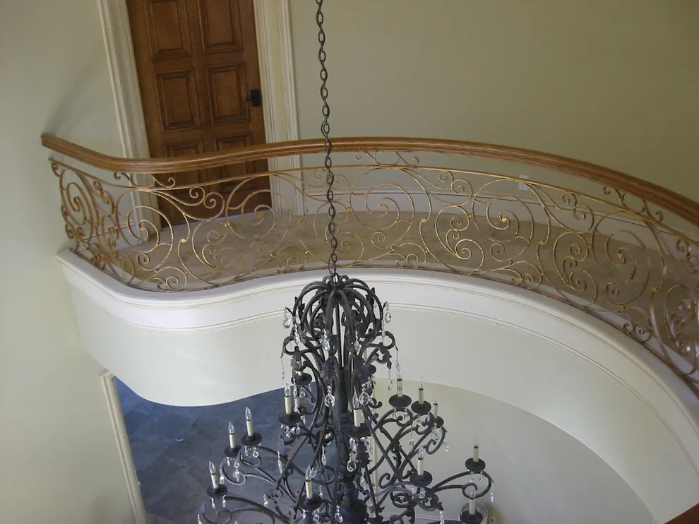 Monarch Beach Custom Ironwork and Chandelier by Naddour's Custom Metalworks/Baltic Iron Doors - Photo 16