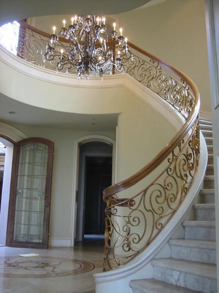 Monarch Beach Custom Ironwork and Chandelier by Naddour's Custom Metalworks/Baltic Iron Doors - Photo 8