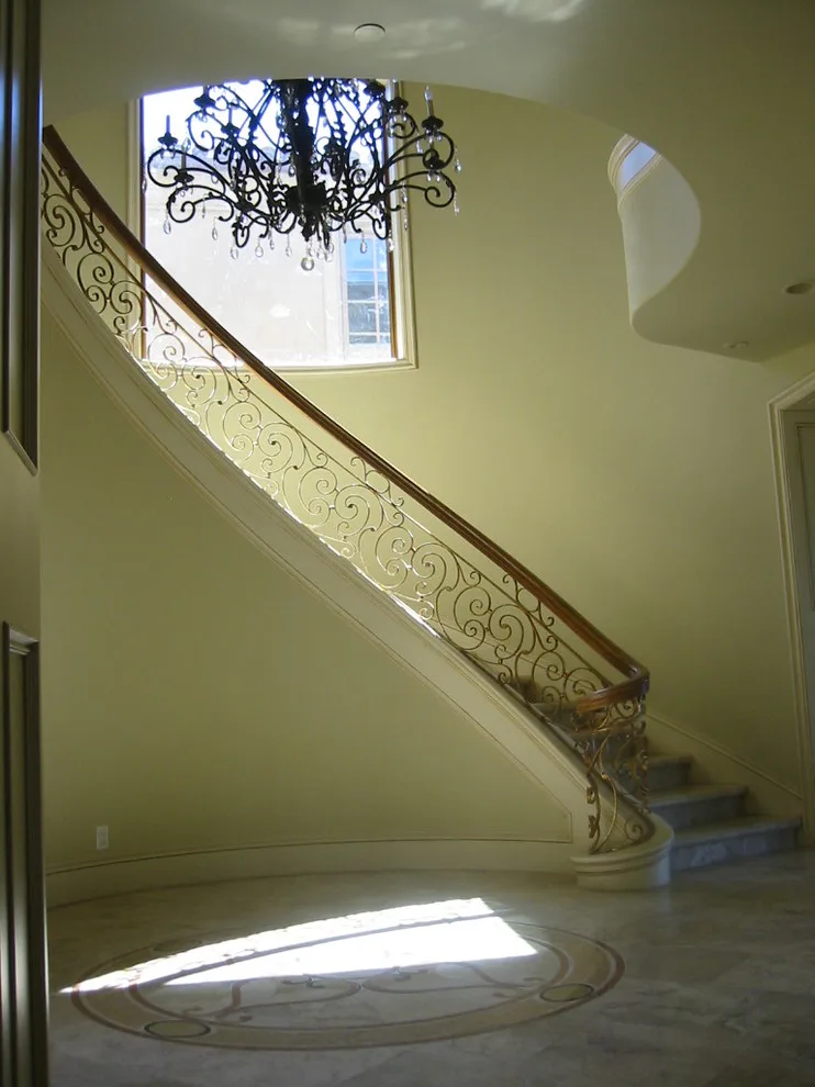 Monarch Beach Custom Ironwork and Chandelier by Naddour's Custom Metalworks/Baltic Iron Doors - Photo 4