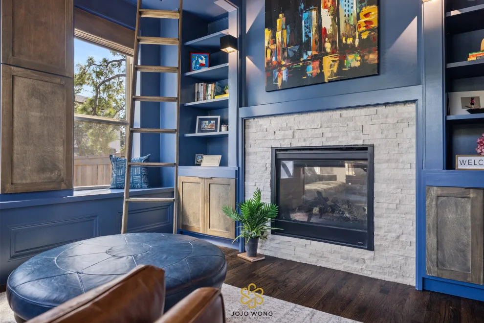 Contemplative Workspace and Reading Nook by JoJo Wong Design And Build - Photo 4