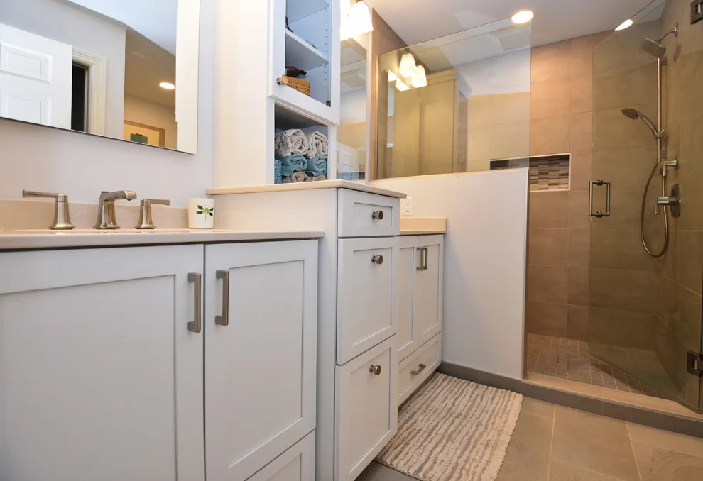 Multiple Bathroom Renovation by EdgeWork Design Build - Photo 9
