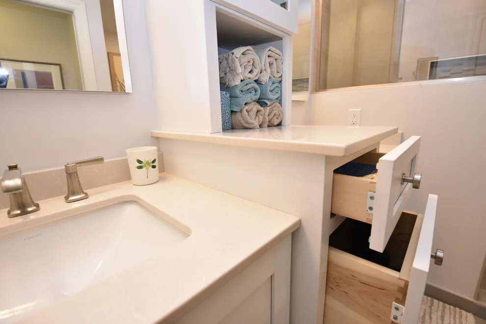 Multiple Bathroom Renovation by EdgeWork Design Build - Photo 3