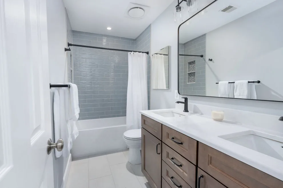 Oakton, VA Multiple Bathroom Renovation by Thomas Custom Builders - Photo 3