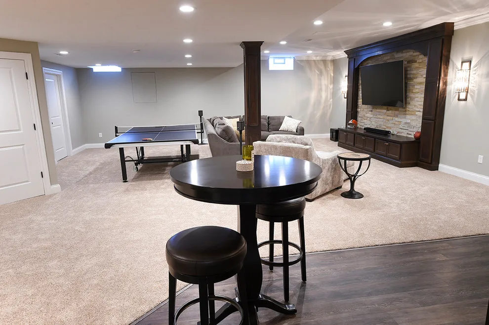 Royalton Basement Renovation by Hurst Design Build Remodel - Photo 2