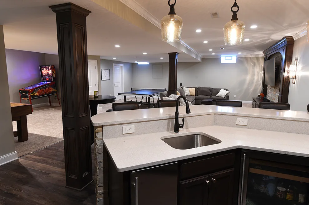 Royalton Basement Renovation by Hurst Design Build Remodel - Photo 8