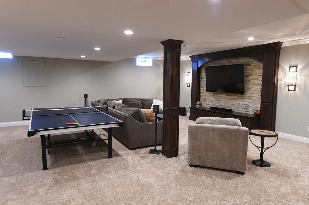 Royalton Basement Renovation by Hurst Design Build Remodel - Photo 5