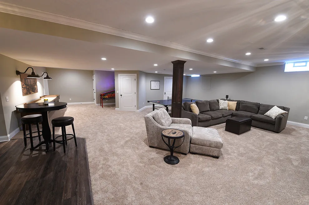 Royalton Basement Renovation by Hurst Design Build Remodel - Photo 6