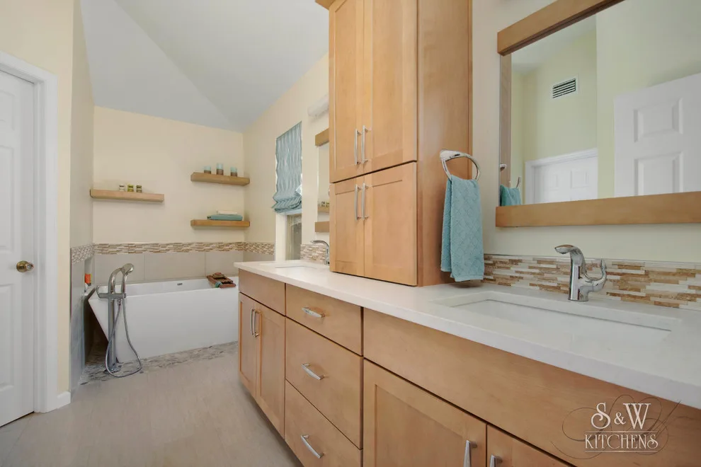 Serene Spa-like Master Bathroom by Sarah Kraus Bartelson - S&W Kitchens - Photo 18
