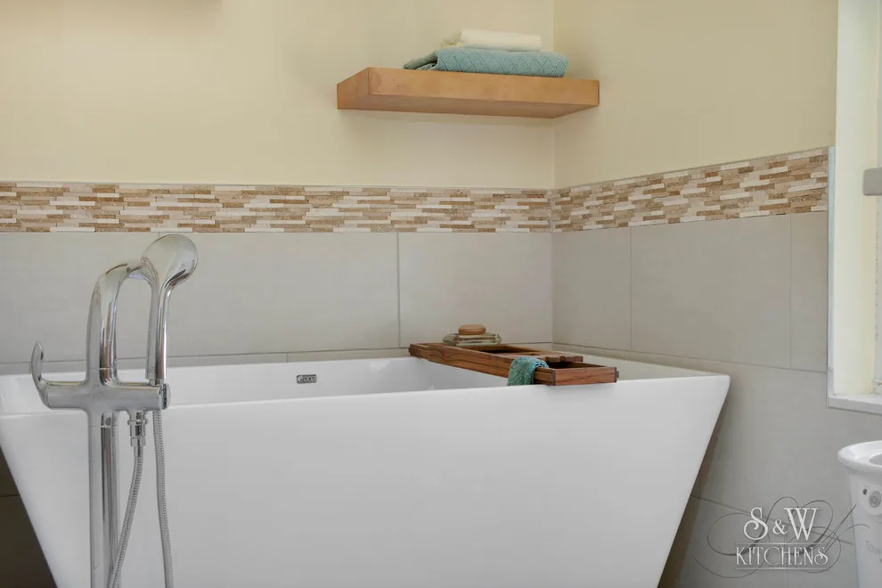 Serene Spa-like Master Bathroom by Sarah Kraus Bartelson - S&W Kitchens - Photo 11