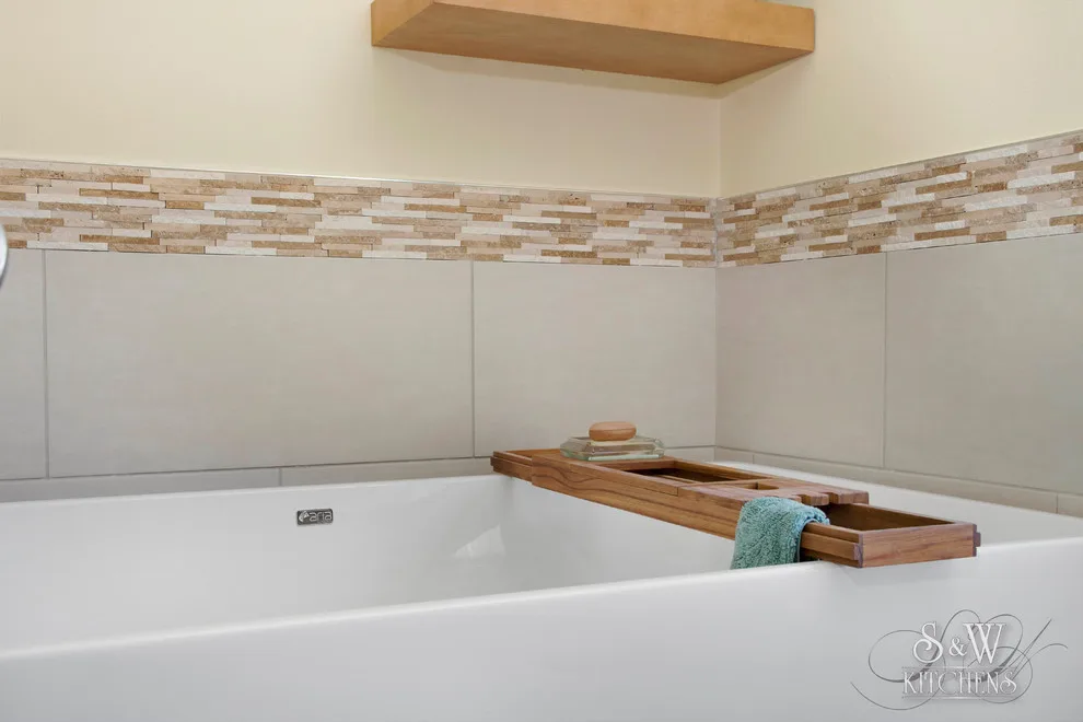 Serene Spa-like Master Bathroom by Sarah Kraus Bartelson - S&W Kitchens - Photo 4